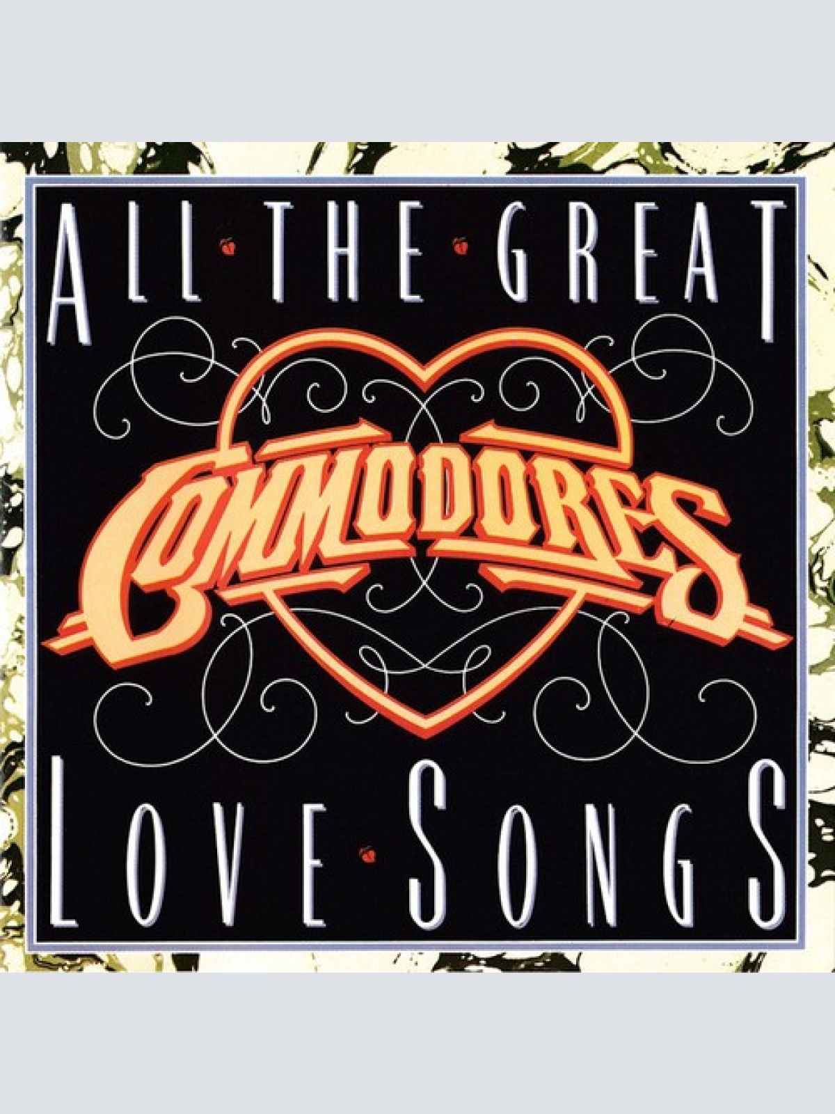 CD, Comp Commodores - All The Great Love Songs