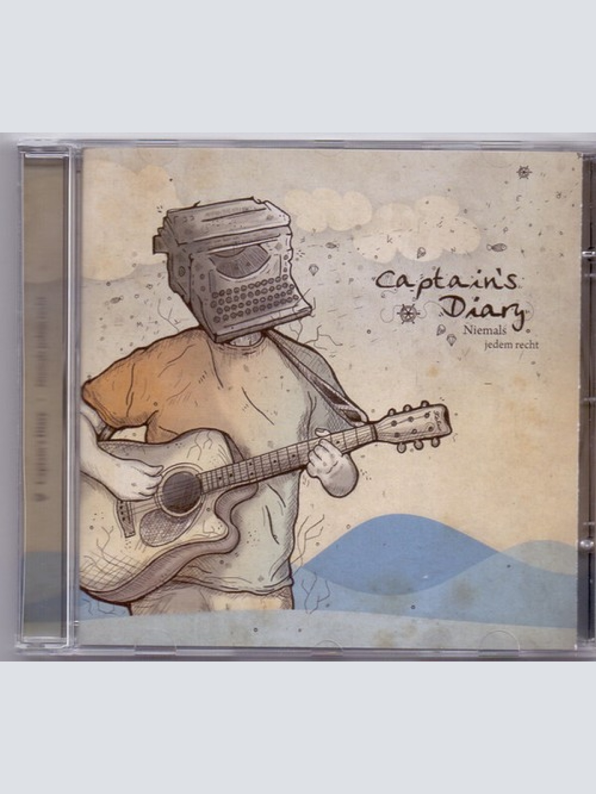 CD, Album Captain's Diary - Niemals Jedem Recht