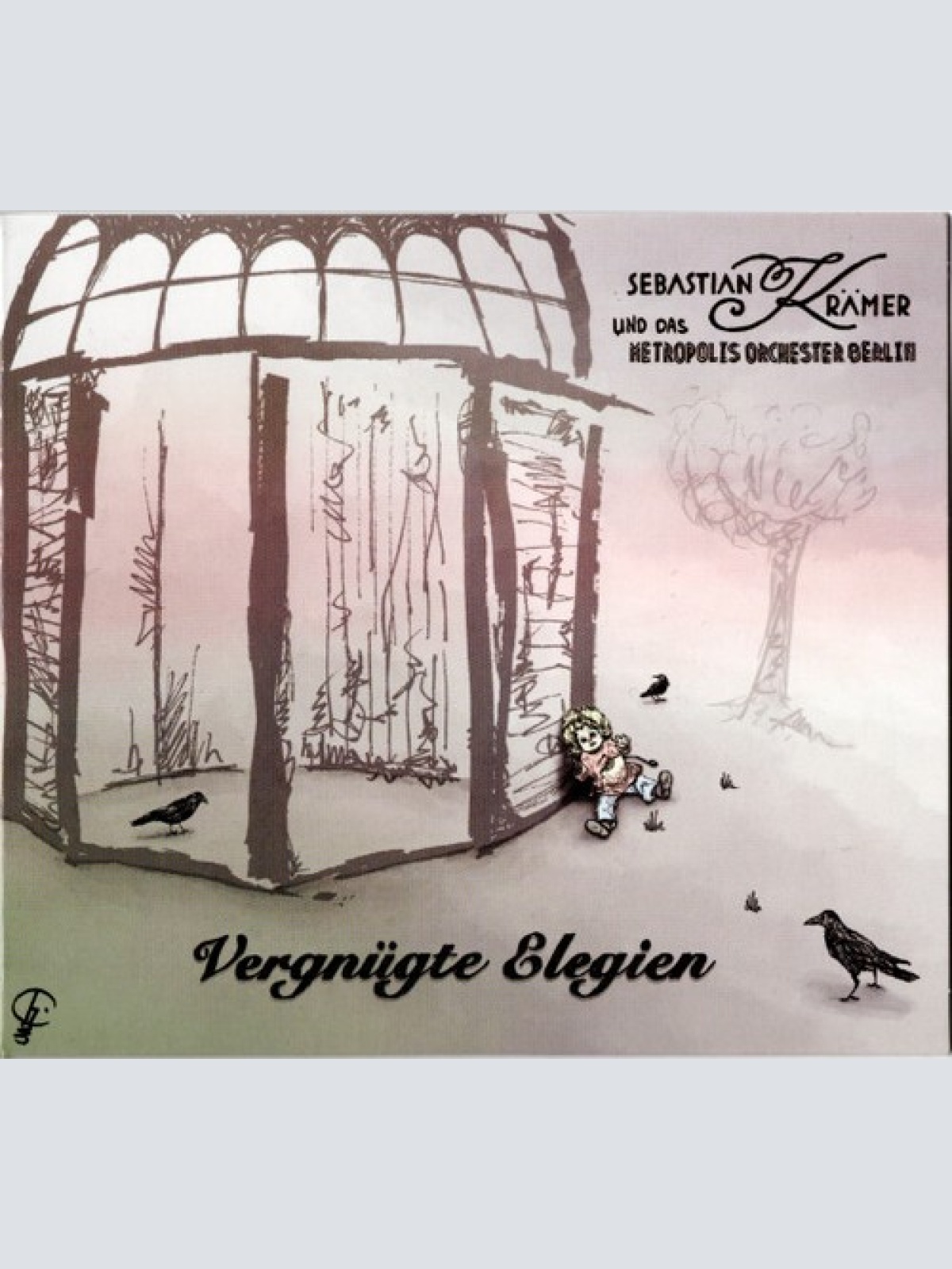 2xCD, Album Sebastian Krämer  Und Das  Metropolis Orchester Berlin - Vergnügt...