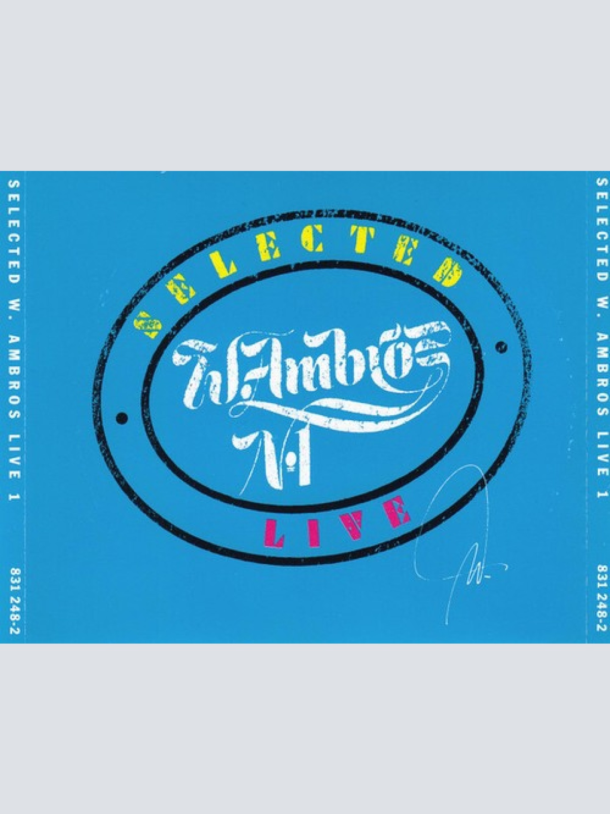 2xCD, Album W. Ambros*, № 1* - Selected Live