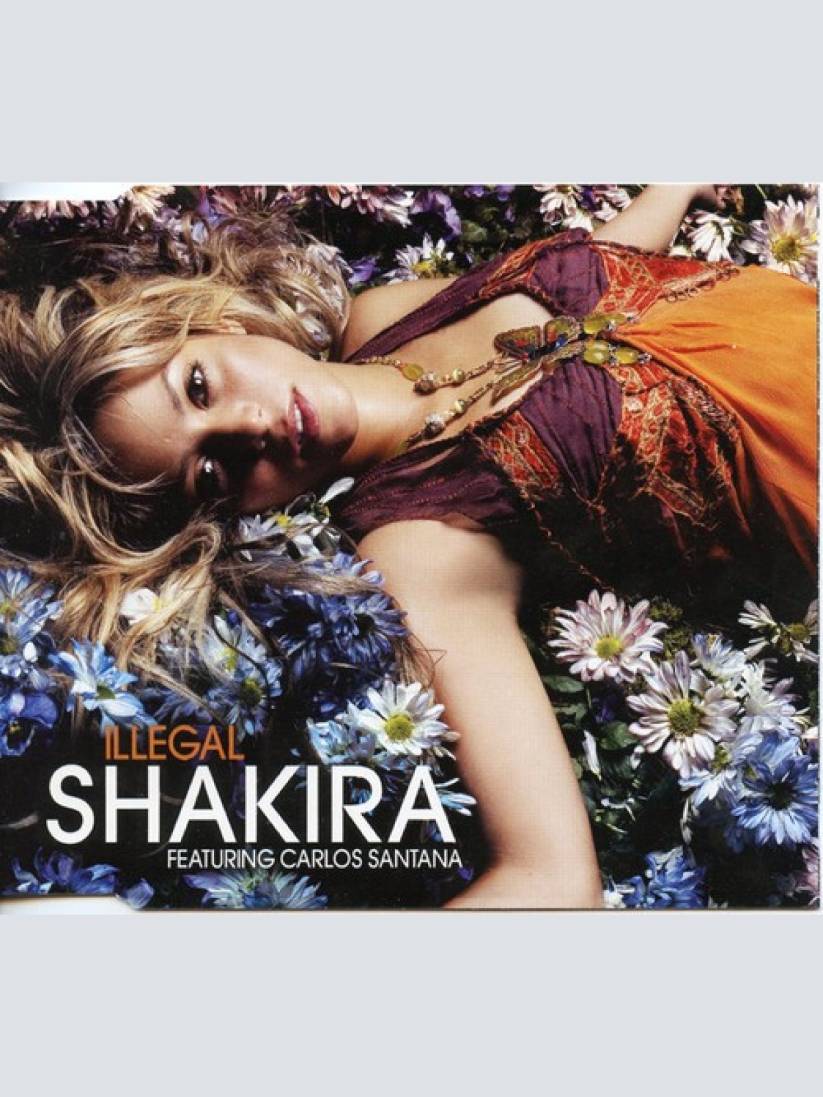 CD, Single Shakira Featuring Carlos Santana - Illegal