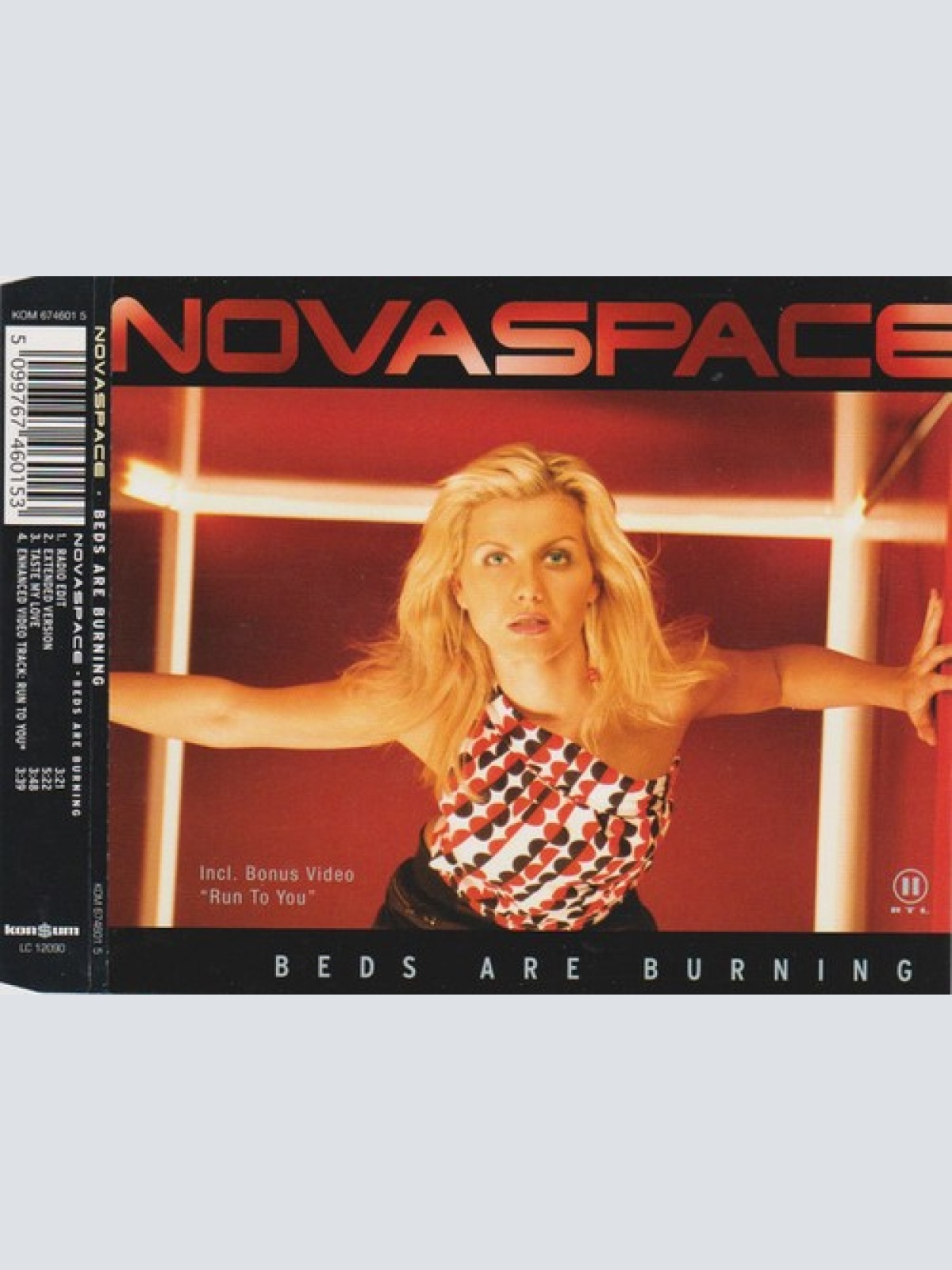 CD, Maxi, Enh Novaspace - Beds Are Burning