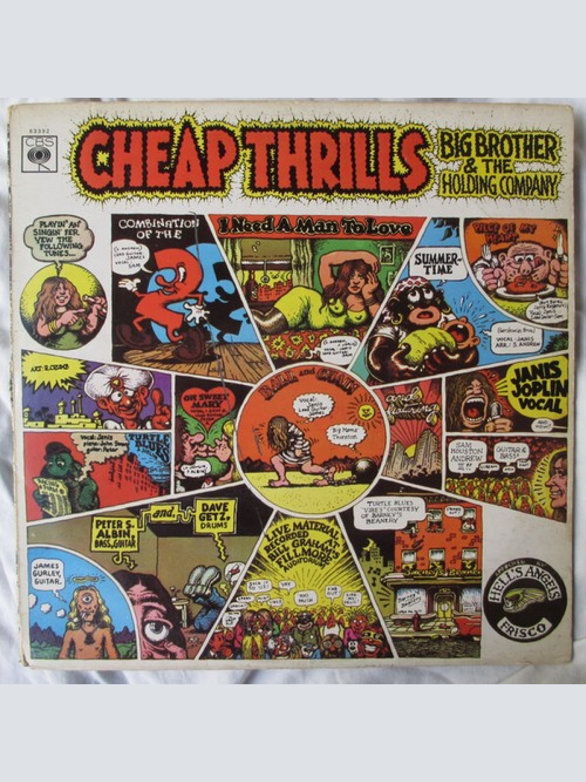 LP, Album, RP Big Brother & The Holding Company - Cheap Thrills