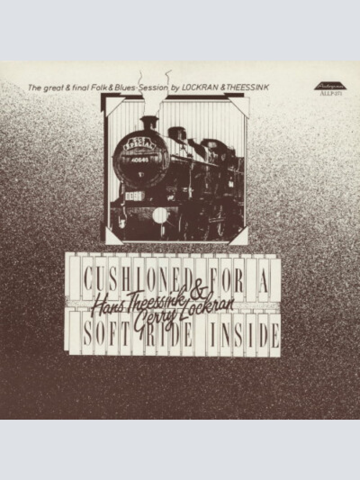 LP, Album Hans Theessink & Gerry Lockran - Cushioned For A Soft Ride Inside