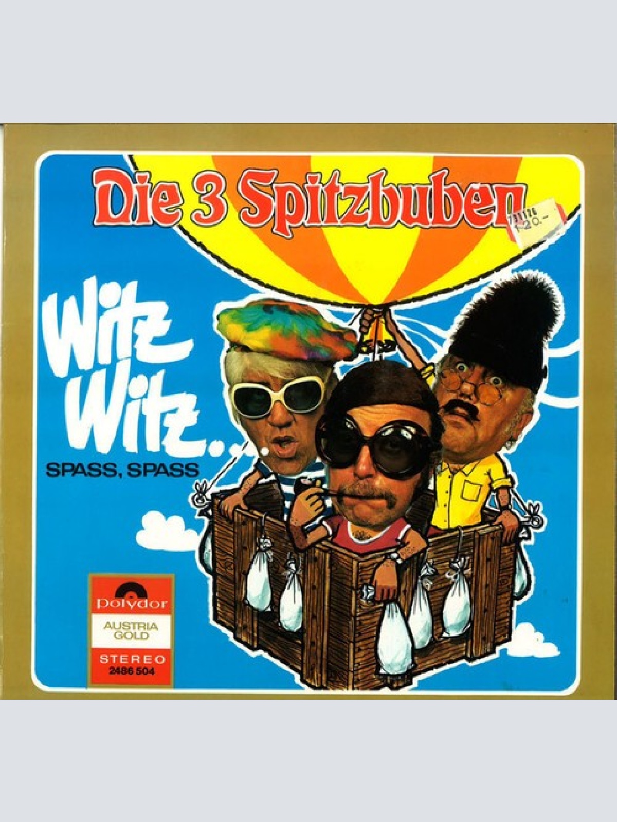 LP Die 3 Spitzbuben - Witz Witz.... Spass, Spass