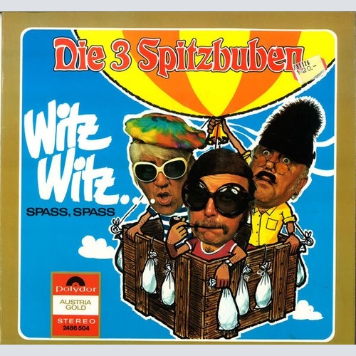 LP Die 3 Spitzbuben - Witz Witz.... Spass, Spass