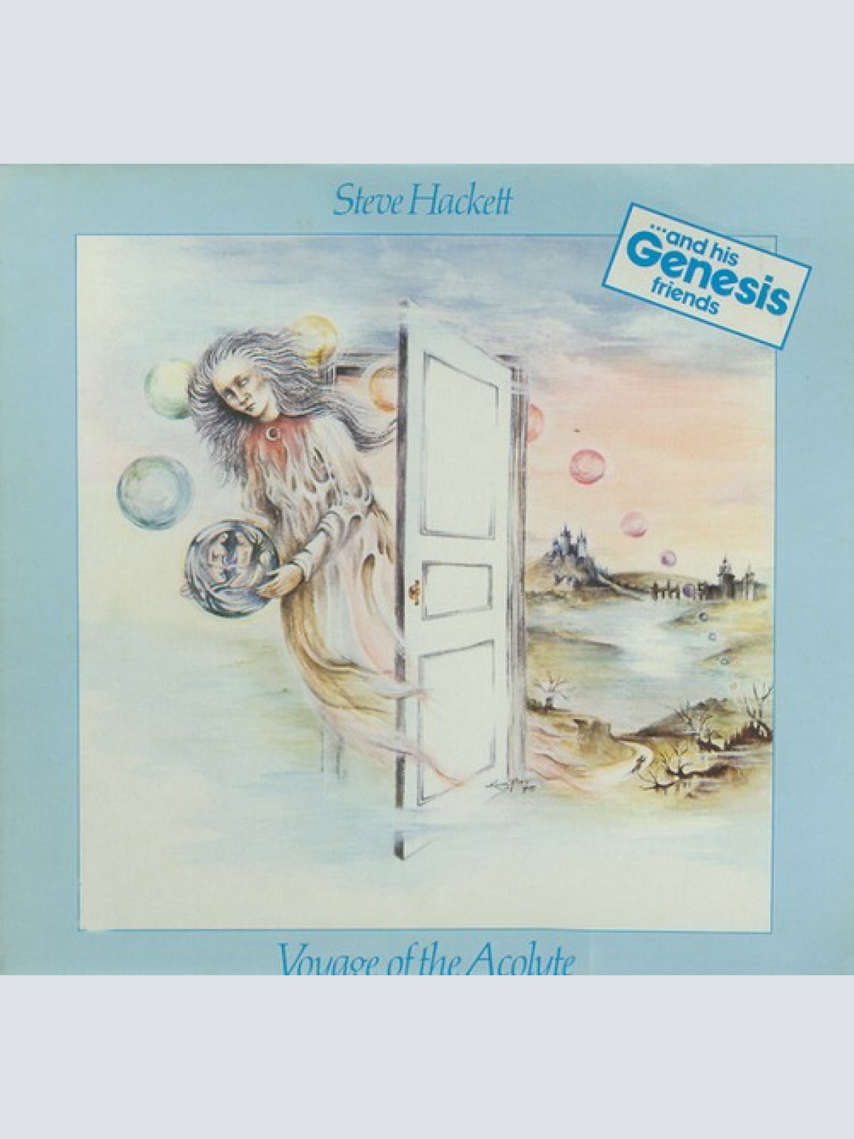 LP, Album, RP, Gat Steve Hackett - Voyage Of The Acolyte