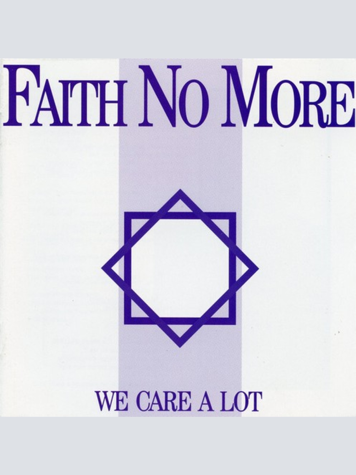 CD, Album, RE, PMD Faith No More - We Care A Lot