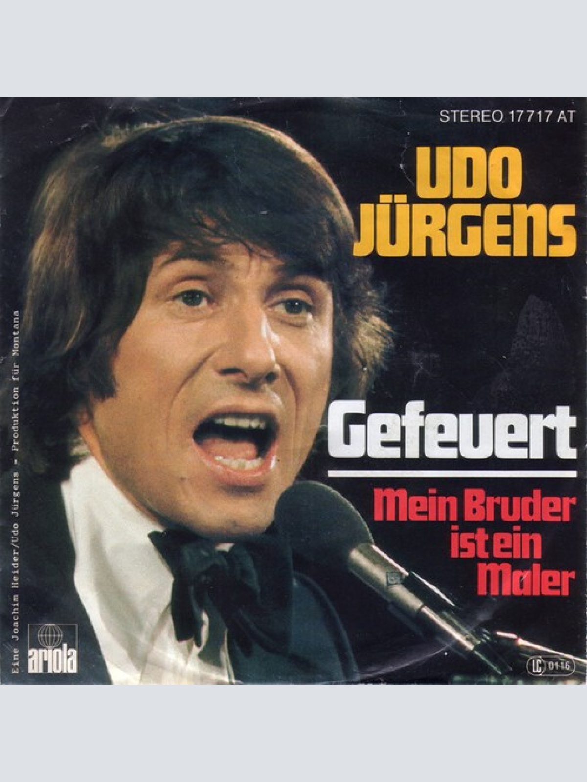 7", Single Udo Jürgens - Gefeuert