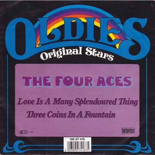 7", Single The Four Aces - Love Is A Many Splendored Thing / Three Coins In A...