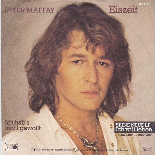 7", Single Peter Maffay - Eiszeit