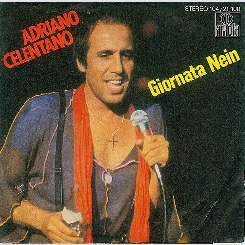 7", Single Adriano Celentano - Giornata Nein