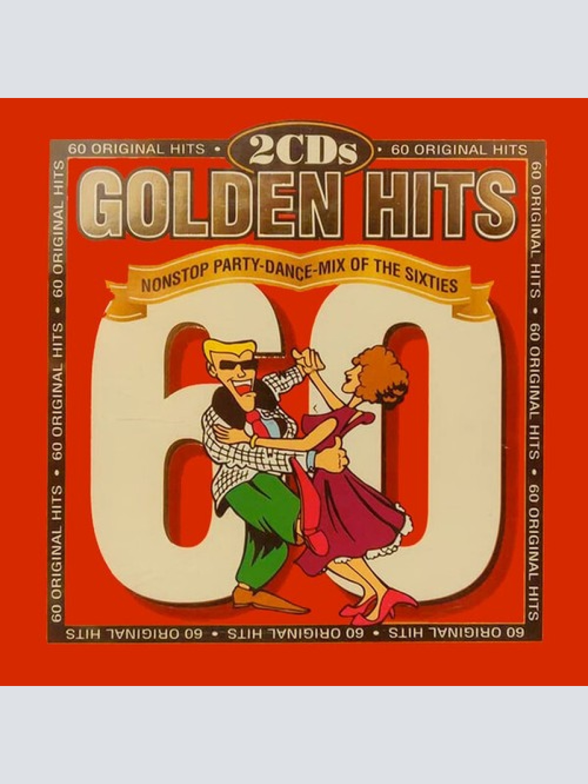 2xCD, Comp Various - Golden Hits - Non Stop Party-Dance Mix of the Sixties