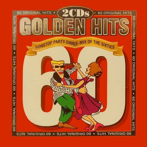 2xCD, Comp Various - Golden Hits - Non Stop Party-Dance Mix of the Sixties