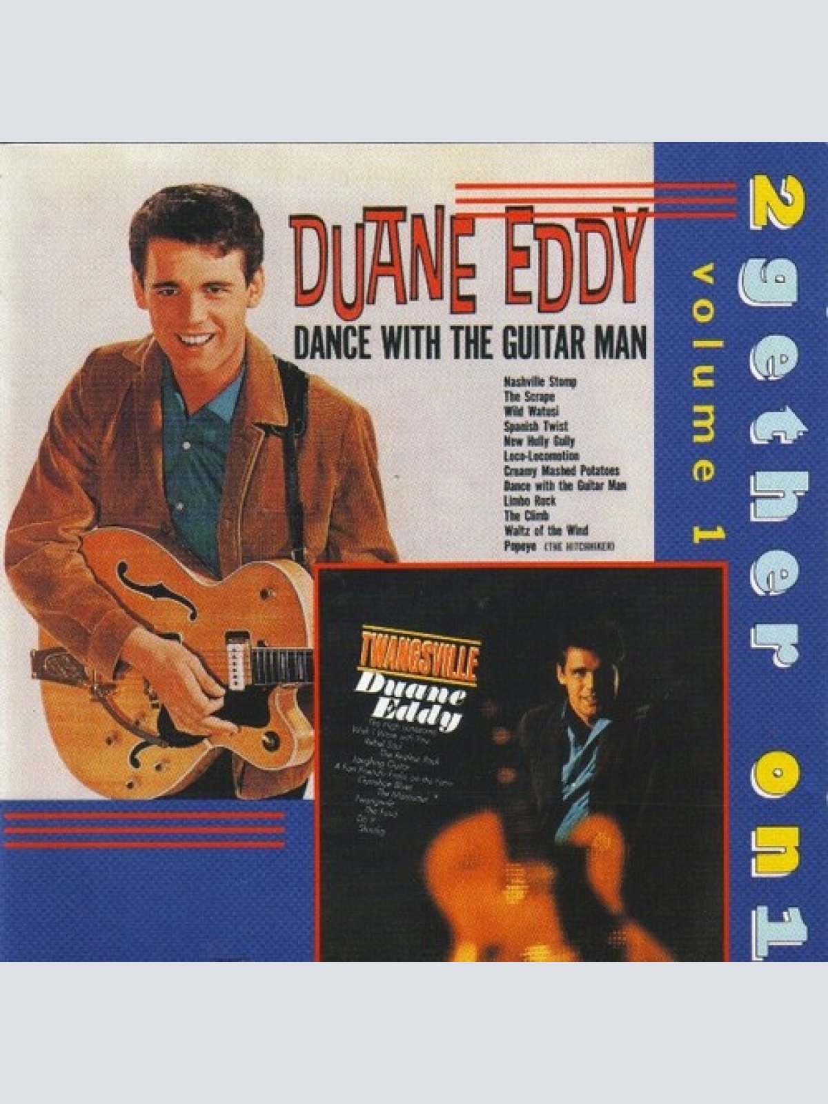 CD, Comp Duane Eddy - 2 Gether On 1 Volume 1: Dance With The Guitar Man / Twa...