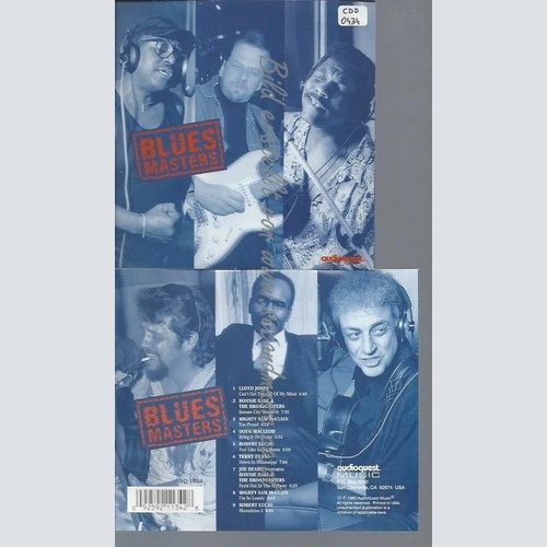 CD--VARIOUS UND BLUES MASTERS--BLUES MASTERS