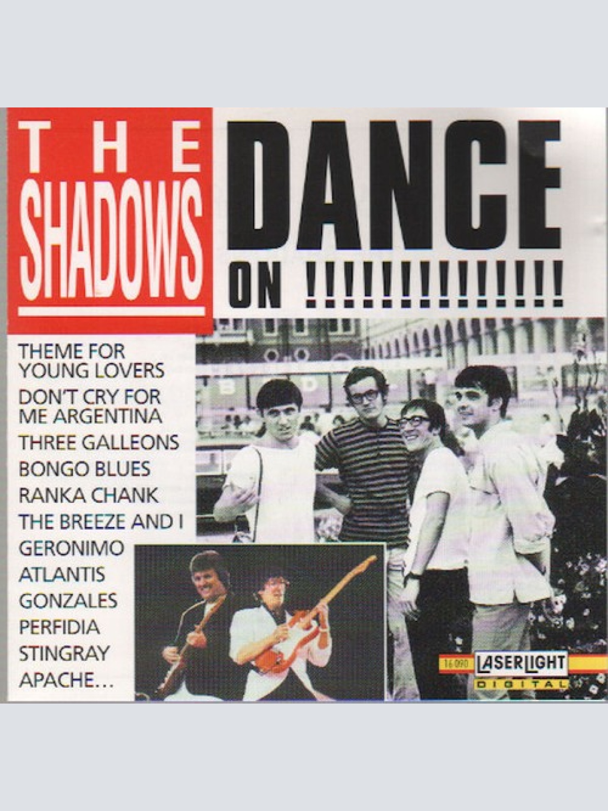CD, Comp The Shadows - Dance On !!!