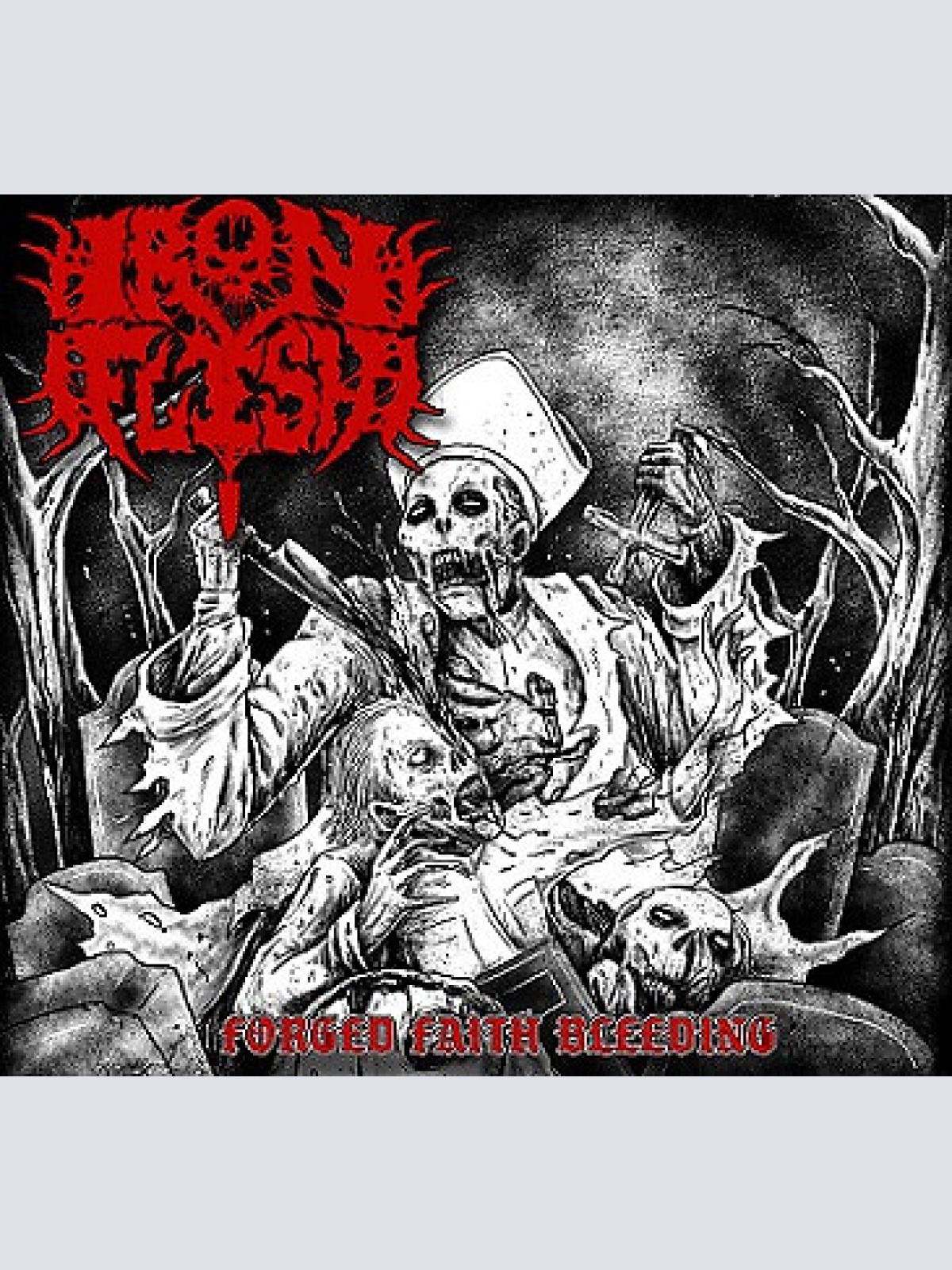 CD, Album Iron Flesh - Forged Faith Bleeding