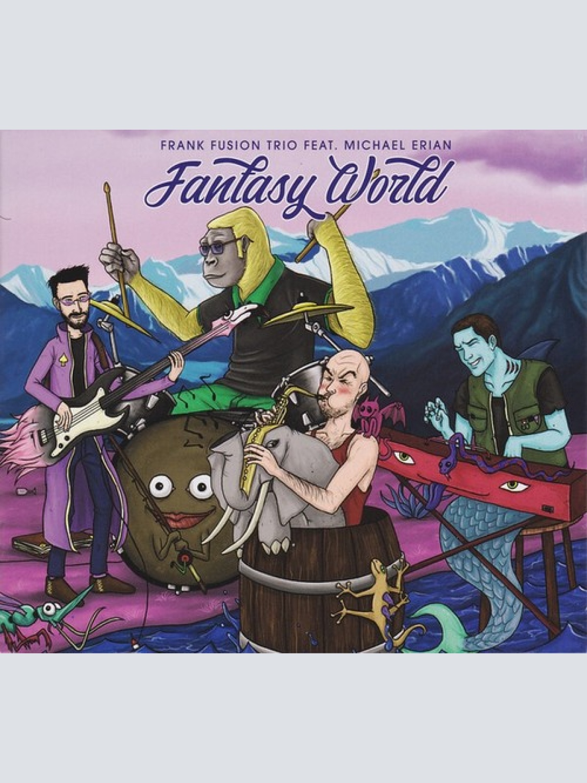 CD, Album Frank Fusion Trio Feat. Michael Erian - Fantasy World