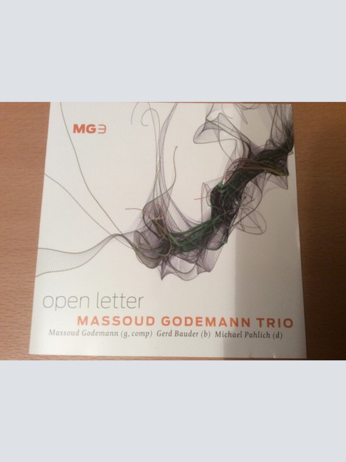CD, Album Massoud Godemann Trio - Open Letter