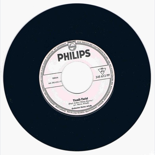 7", Single, Promo Orchester Heinz Alisch - Tivoli-Twist