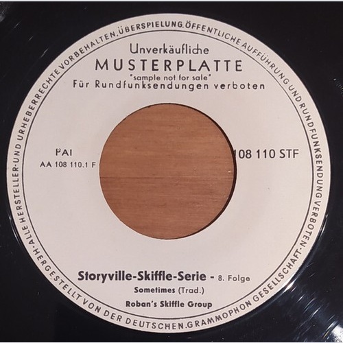 7", Single, Promo Roban's Skiffle Group* - Sometimes / John B.