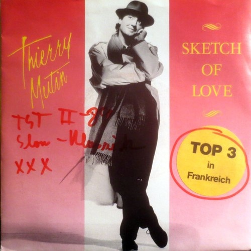 7", Single Thierry Mutin - Sketch Of Love