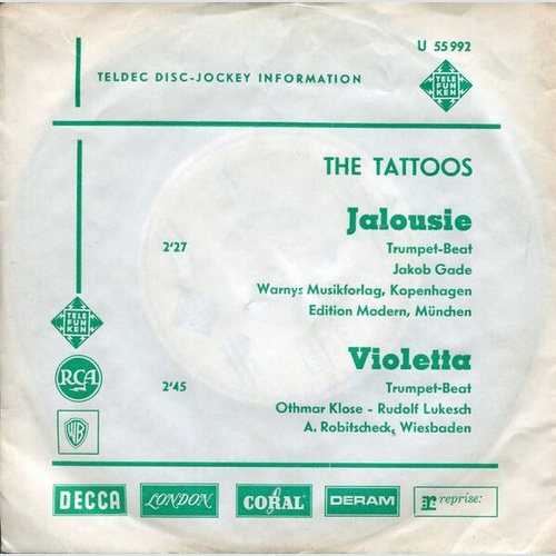 7", Single, Promo The Tattoos - Jalousie