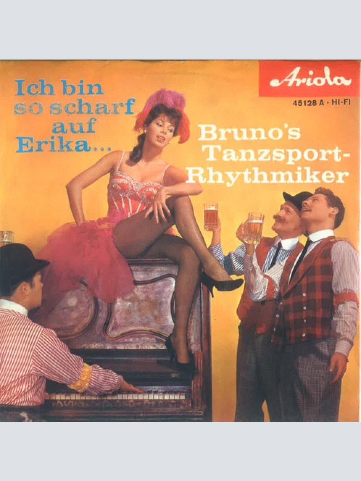 7", EP, Mono Bruno's Tanzsport-Rhythmiker - Ich Bin So Scharf Auf Erika…
