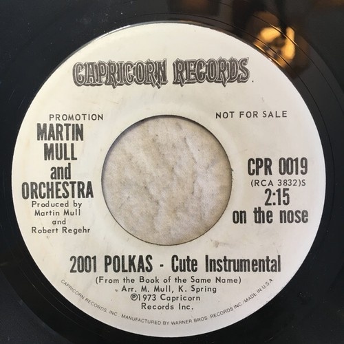 7", Promo Martin Mull And Orchestra - 2001 Polkas / Dueling Tubas