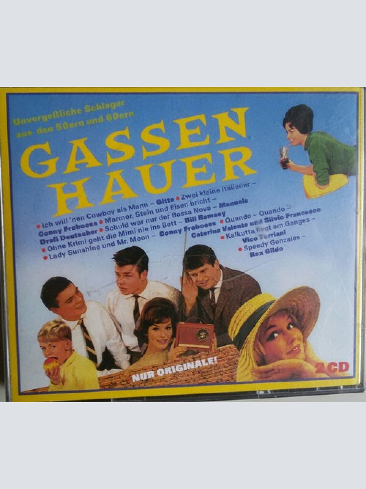 2xCD, Comp Various - Gassenhauer - Unvergessliche Schlager Aus Den 50ern Und ...
