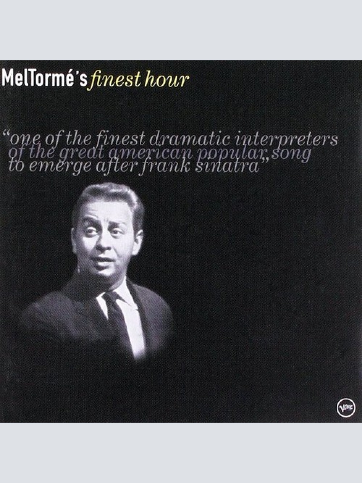 CD, Comp Mel Tormé - Mel Tormé's Finest Hour