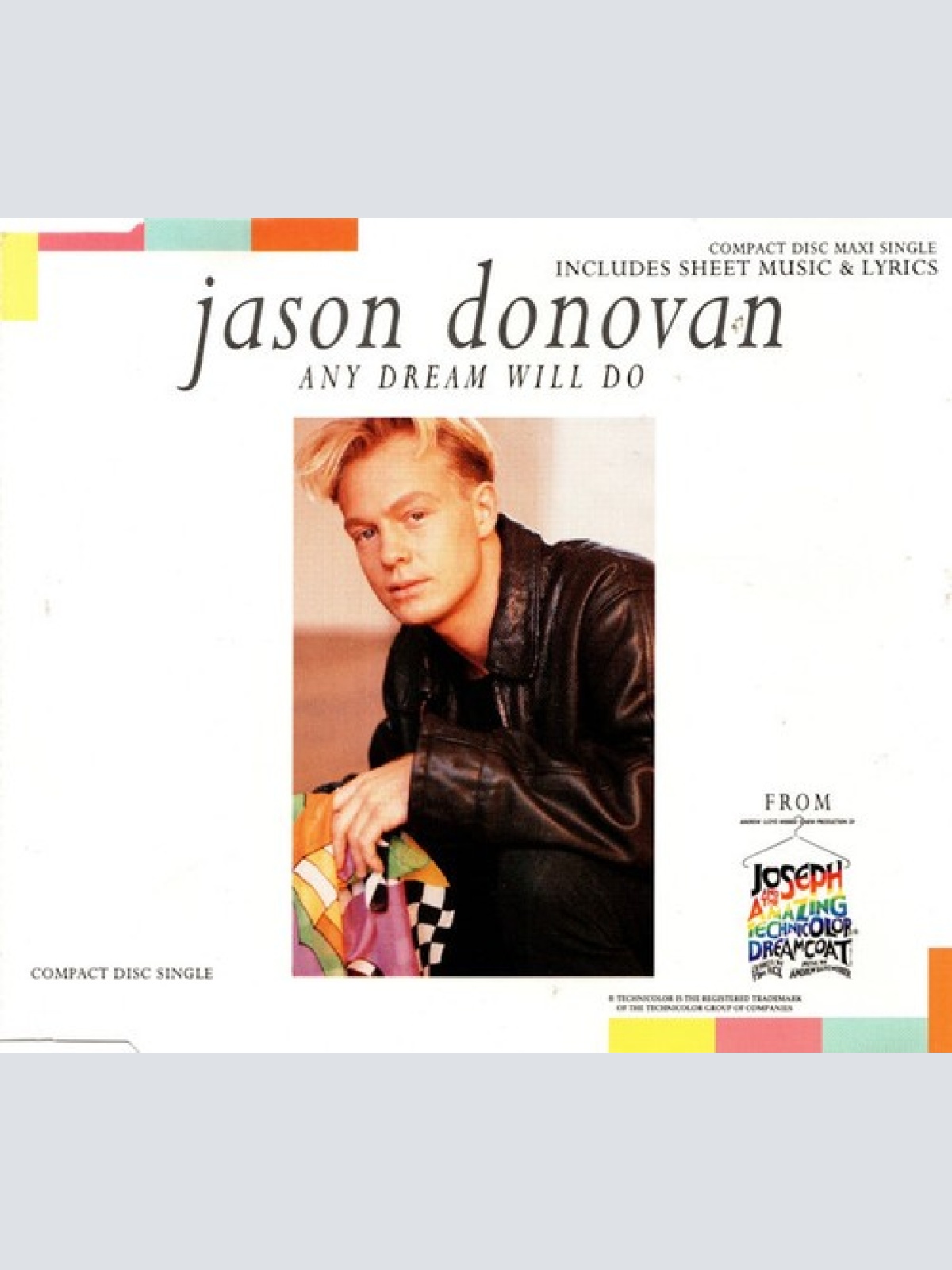 CD, Maxi Jason Donovan - Any Dream Will Do