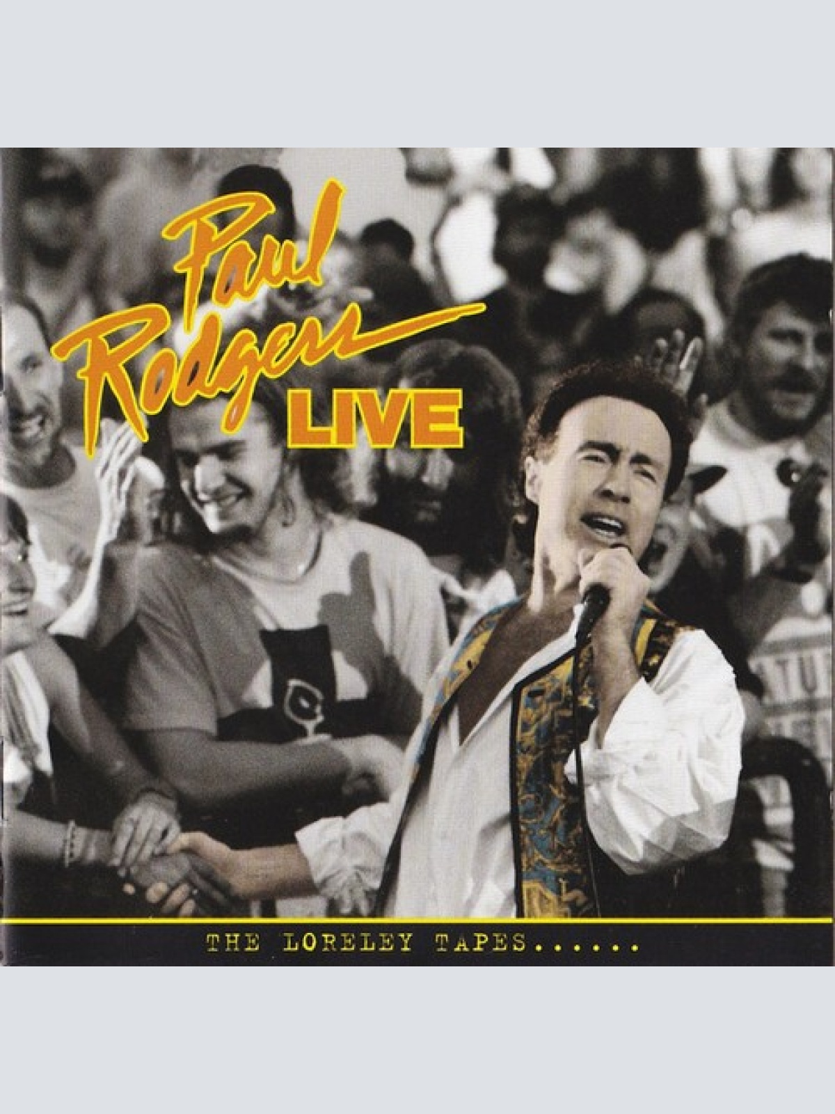 CD, Album Paul Rodgers - Live - The Loreley Tapes