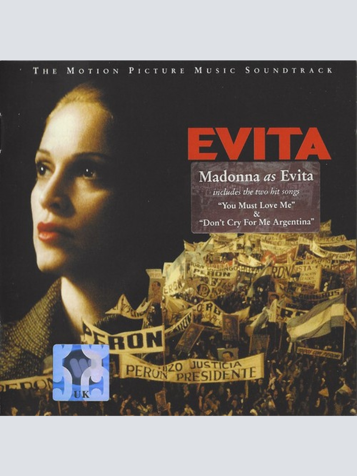 2xCD, Album Andrew Lloyd Webber And Tim Rice - Evita (The Motion Picture Musi...