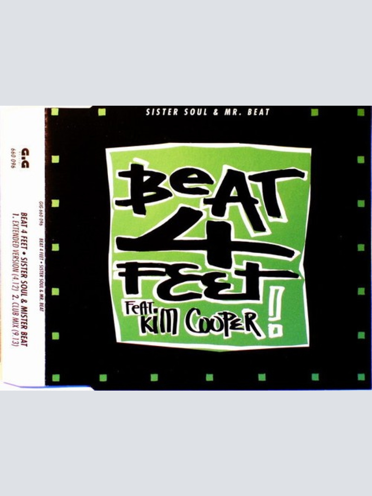 CD, Maxi Beat 4 Feet Feat. Kim Cooper - Sister Soul & Mr. Beat