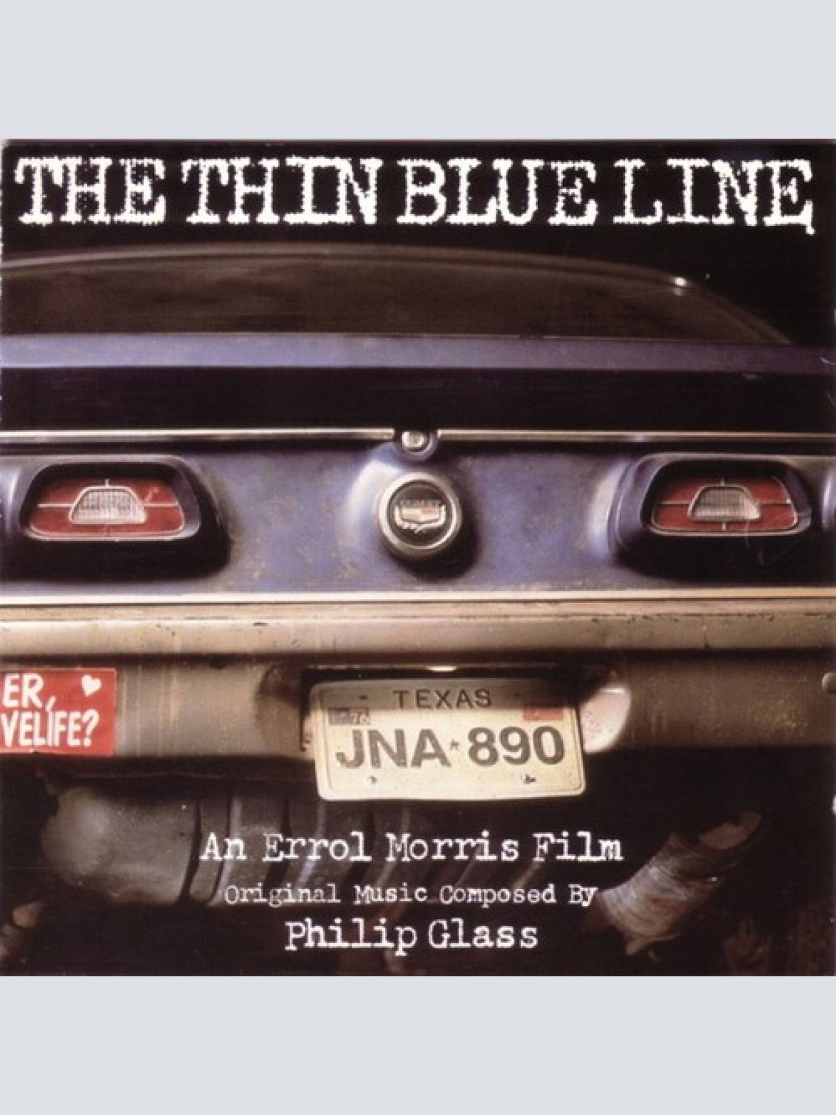 CD, Album Philip Glass - The Thin Blue Line