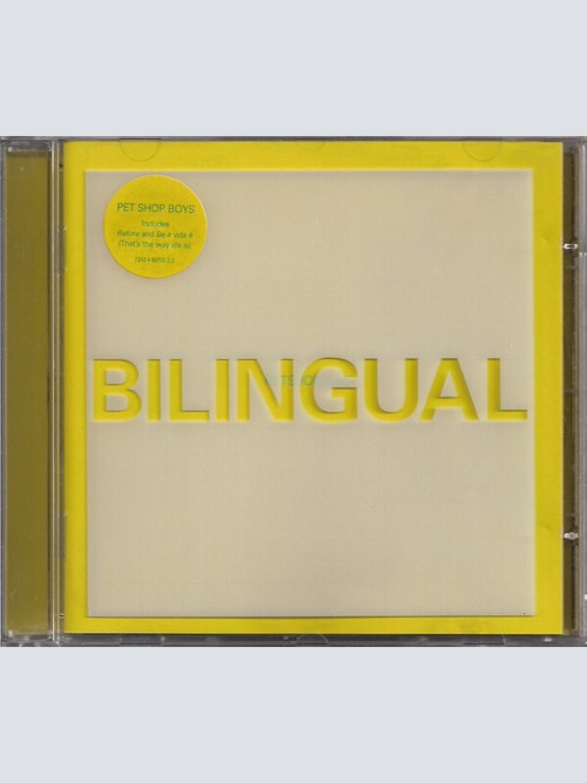 CD, Album Pet Shop Boys - Bilingual