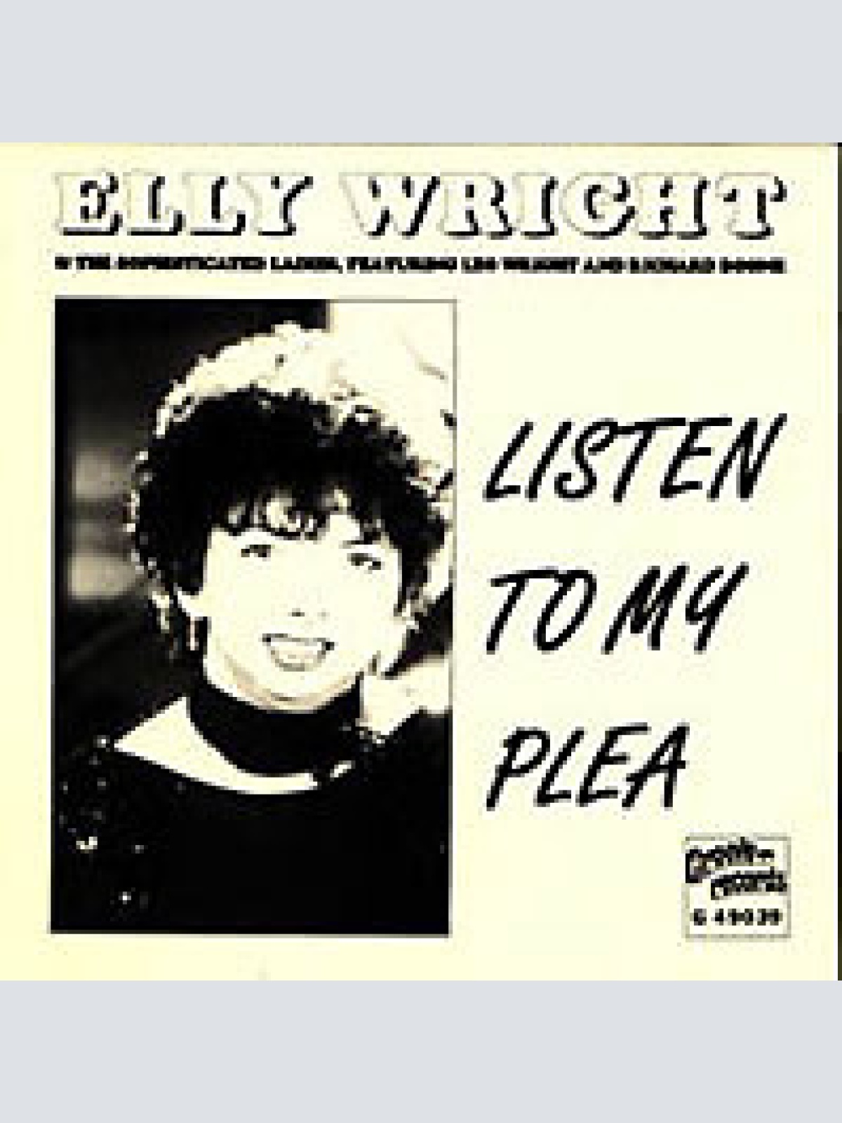 CD, Album Elly Wright - Listen To My Plea