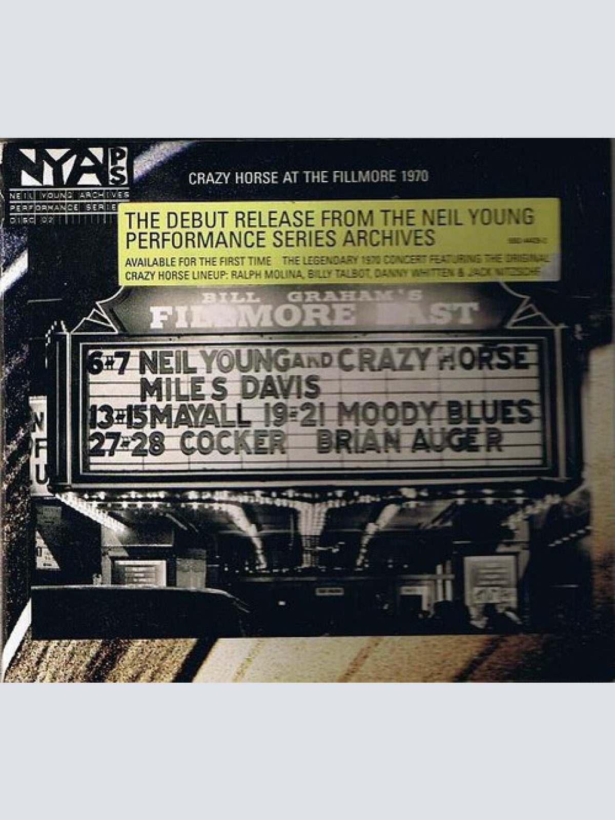 HDCD, Album Neil Young & Crazy Horse - Live At The Fillmore East