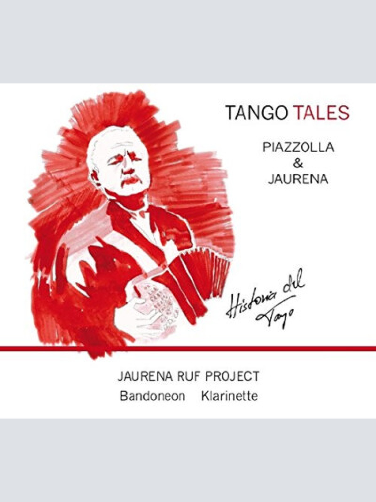 CD, Album Jaurena Ruf Project - Tango Tales Piazzolla & Jaurena