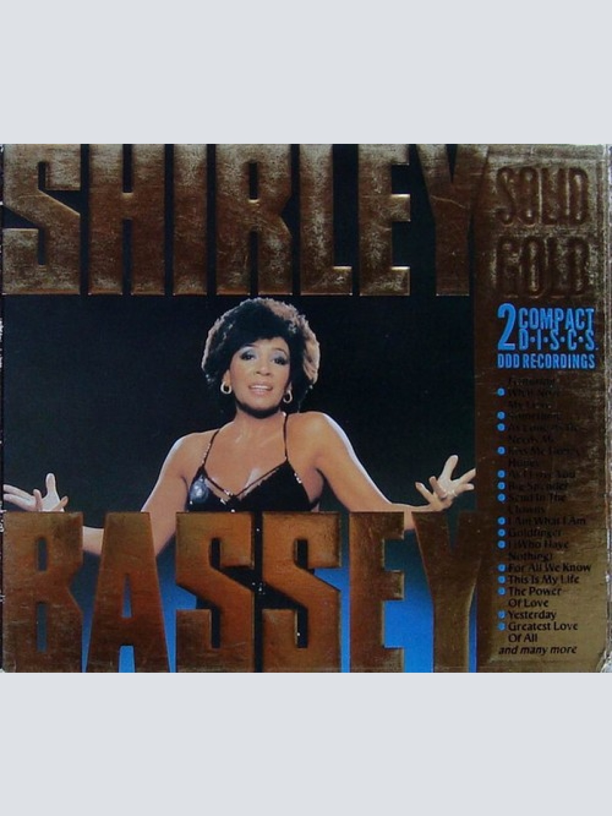 2xCD, Comp Shirley Bassey - Solid Gold