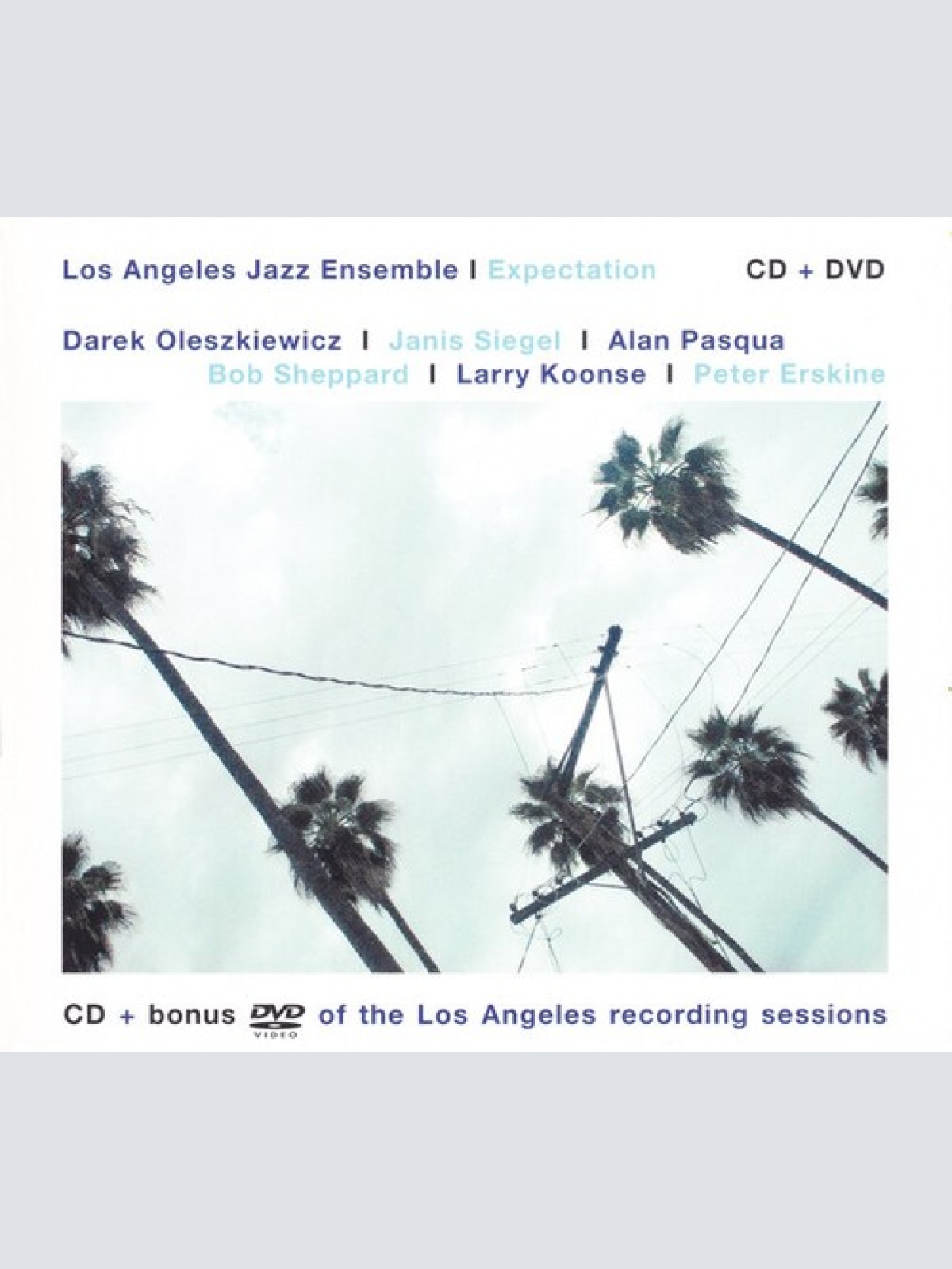 CD, Album + DVD-V Los Angeles Jazz Ensemble - Expectation