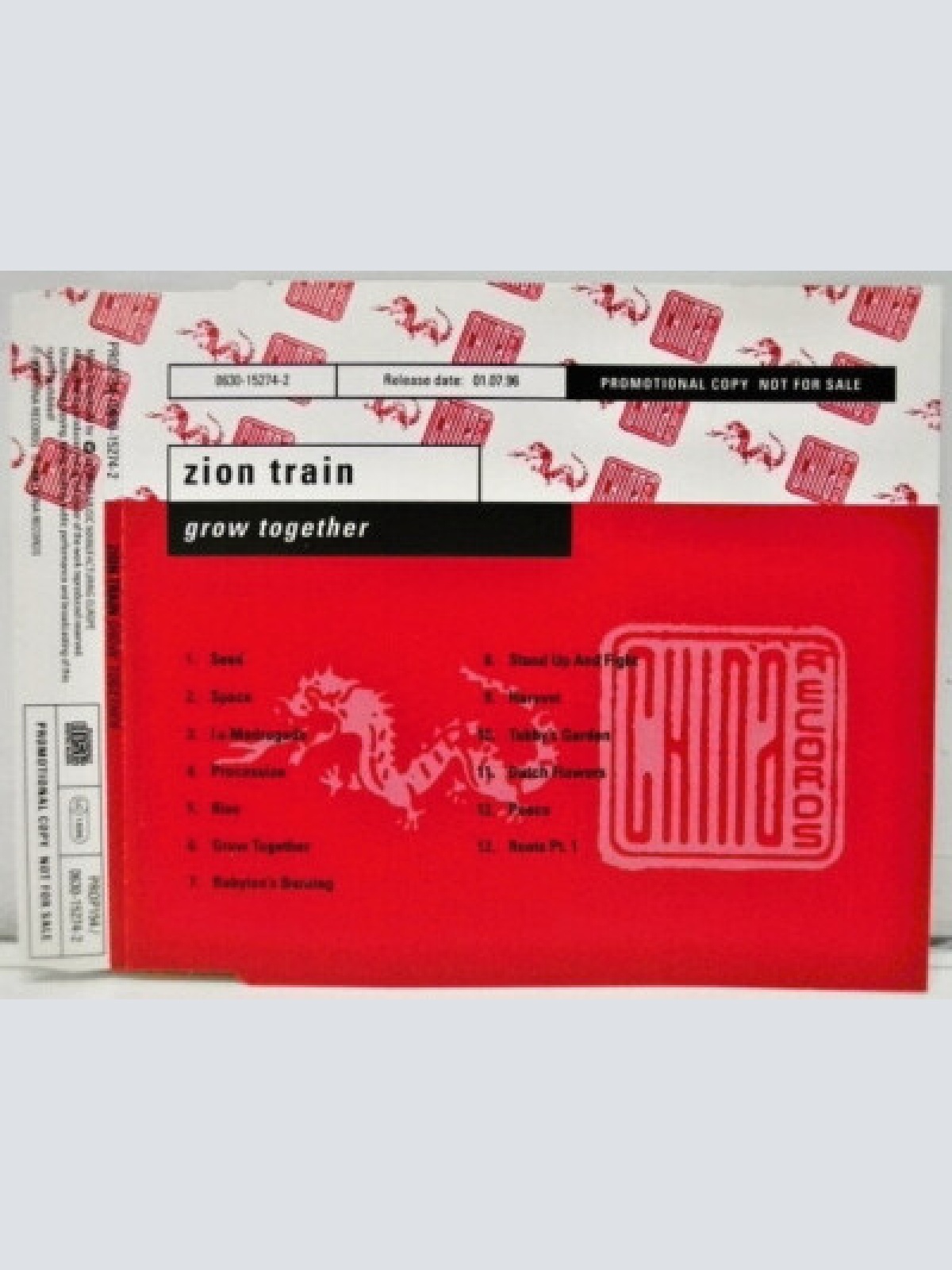 CD, Album, Promo Zion Train - Grow Together