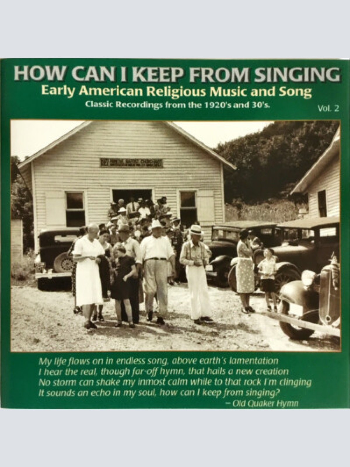 CD, Comp, RM Various - How Can I Keep From Singing (Early American Religious ...