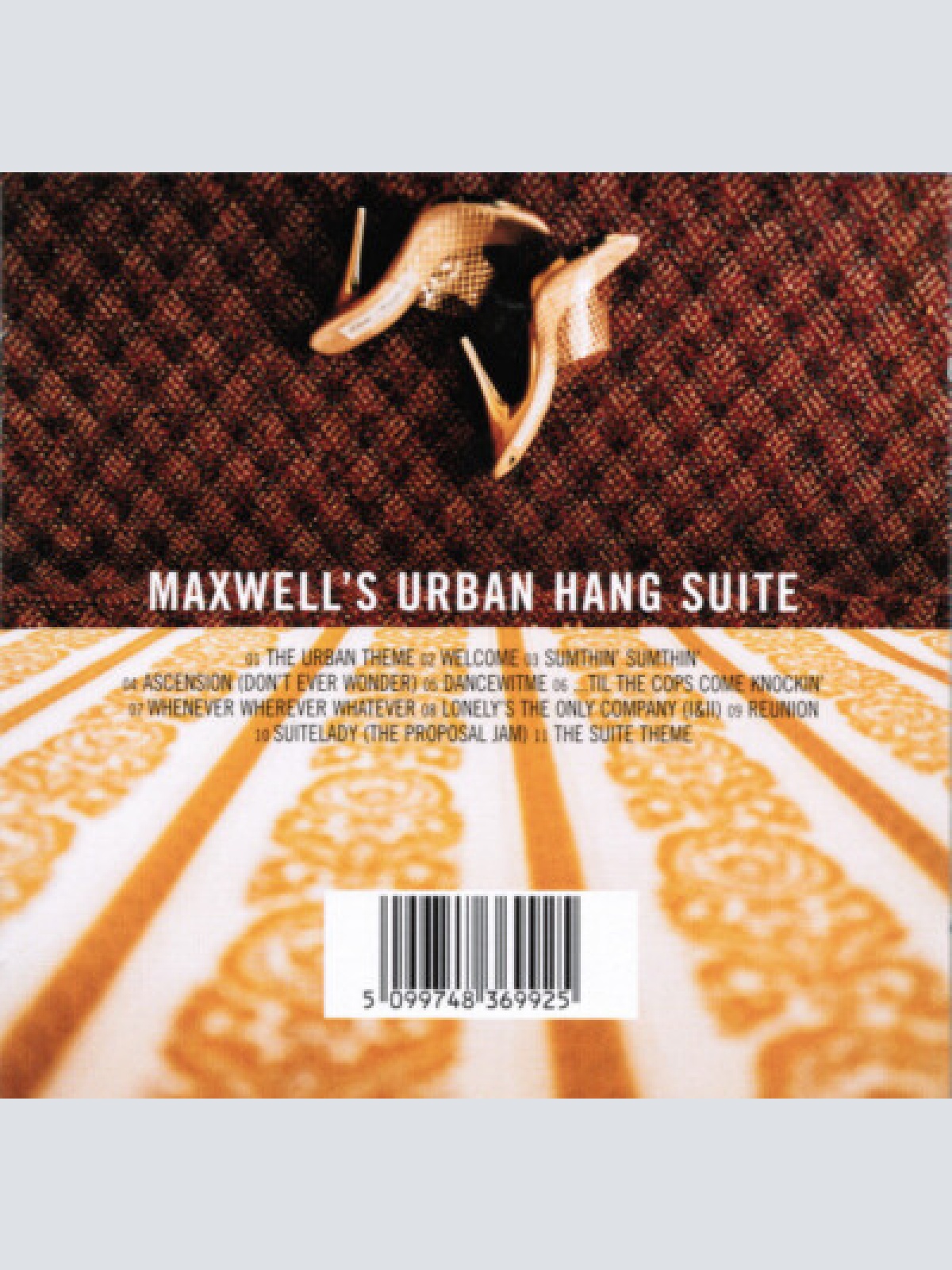 CD, Album Maxwell - Maxwell's Urban Hang Suite