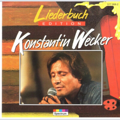 CD, Comp Konstantin Wecker - Liederbuch-Edition