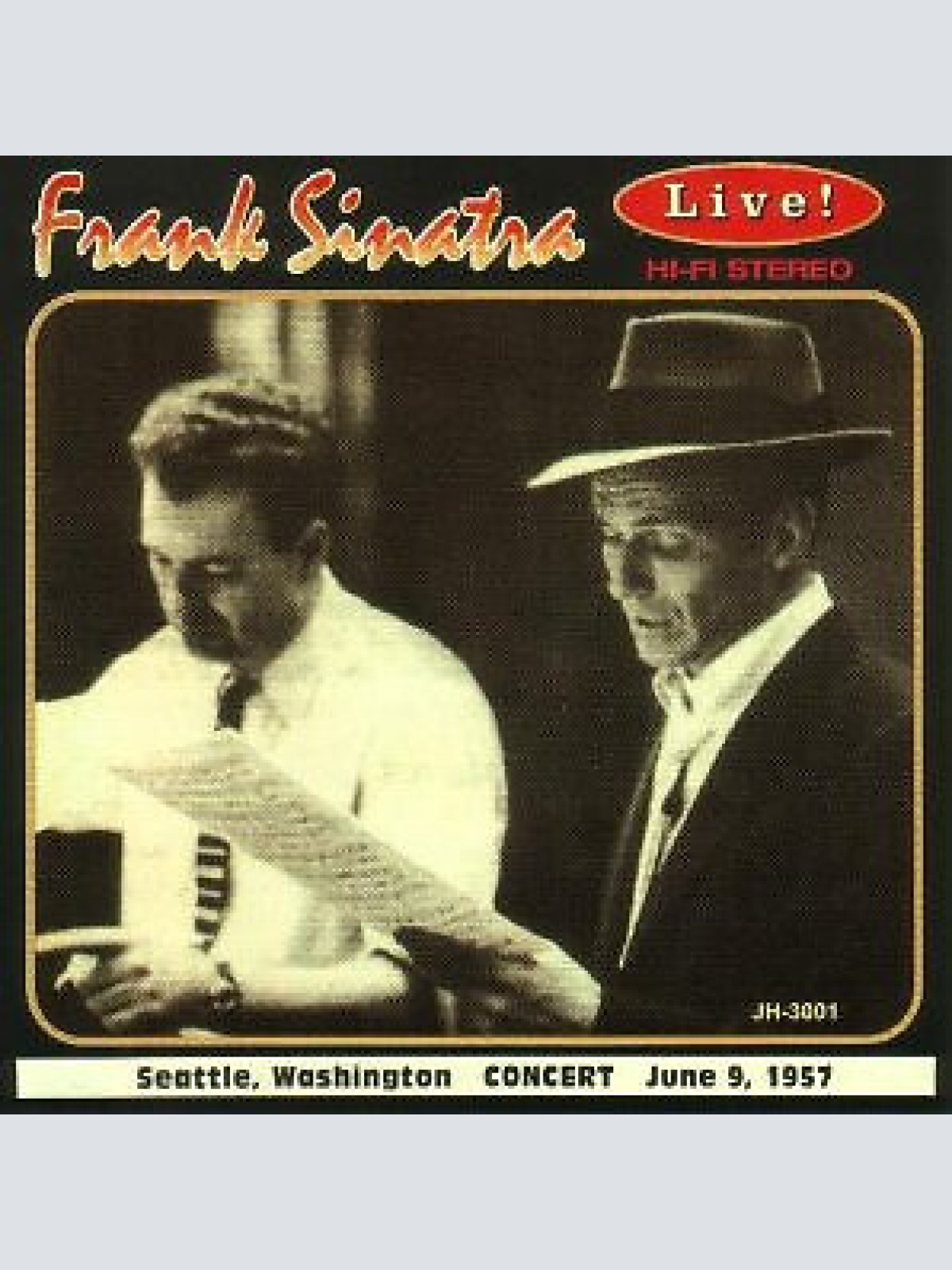 CD, Album Frank Sinatra - Live! Seattle Washington Concert