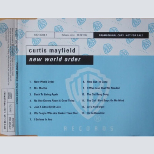 CD, Album, Promo Curtis Mayfield - New World Order