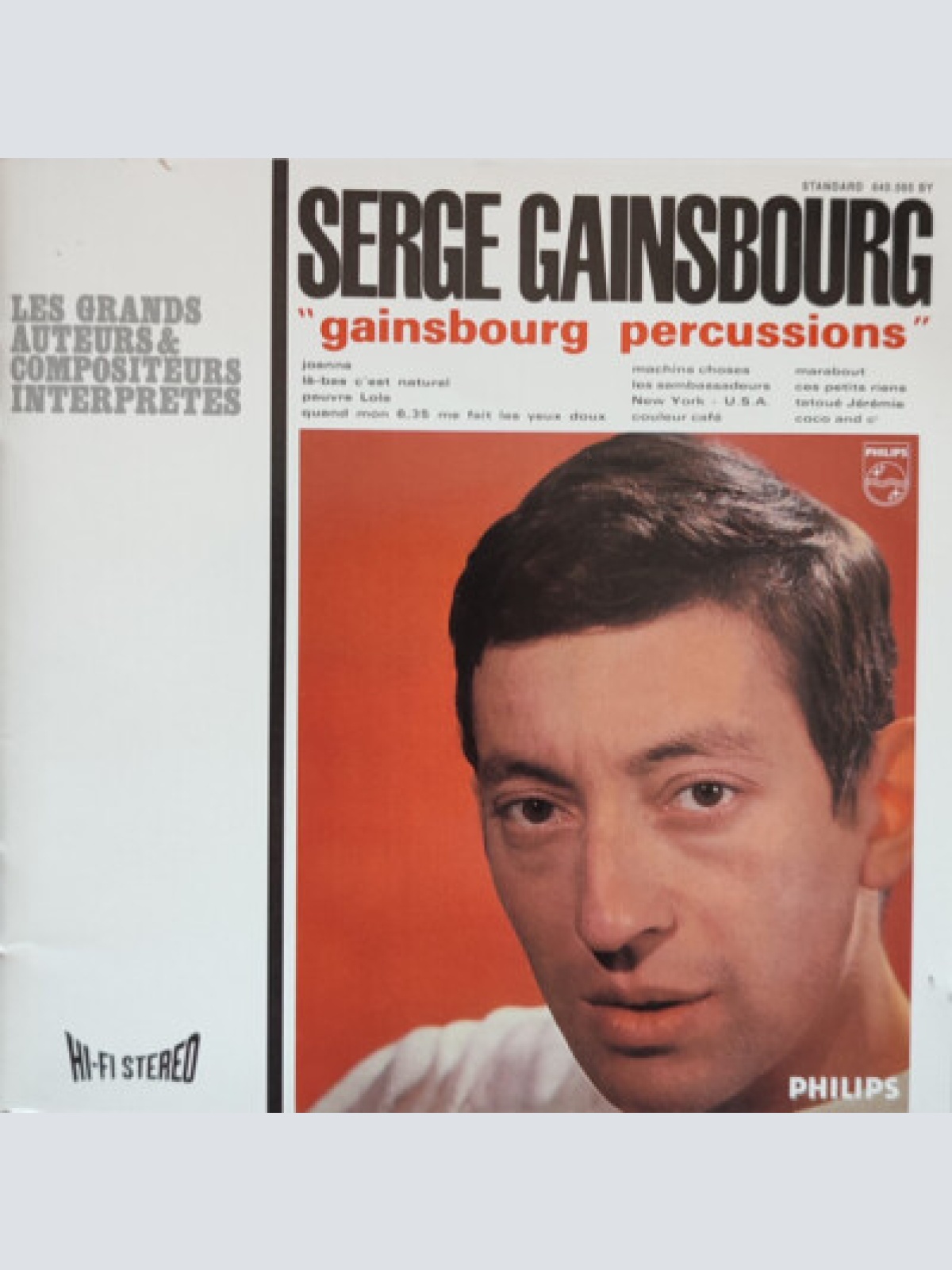 CD, Album, RE, RM Serge Gainsbourg - Gainsbourg Percussions